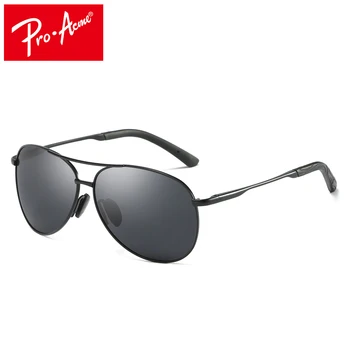 Pro Acme Brand de Moda pentru Bărbați Aviator HD Polarizat ochelari de Soare Femei Viziune de Noapte de Conducere Ochelari de Soare Ochelari Ochelari de CC0976