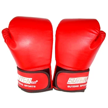 Profesionale PU Spumă Moale de Cauciuc, Mănuși de Box Kickboxing MMA de Formare Luptă saci de Nisip pentru Lupta Thai Mănușă luva de cutie 456