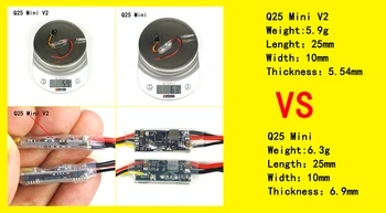 Q25 MINI V2 VTX+CAMERA 25 mw 16ch Transmițător 800tvl coms Camera pentru 90GT Super Mini FPV Drone F19938