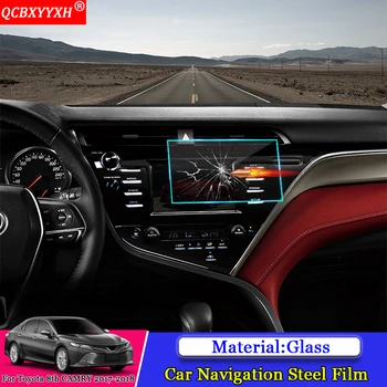 QCBXYYXH Auto-styling de Navigare GPS cu Ecran de Otel Film Protector de Control al Ecranului LCD Autocolante Pentru Toyota 8 Camry 2017 2018