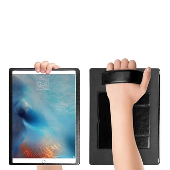 QIALINO de Moda din Piele Comprimat de Caz pentru iPad Pro 12.9 Model Stenturi Hibernare Stand Flip Cover pentru iPad Pro de 12.9 inch
