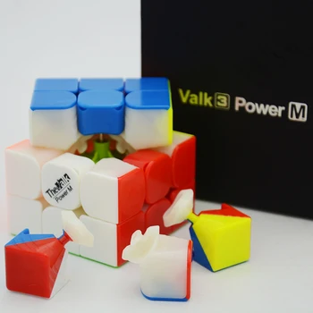 Qiyi Mofangge Valk3 Putere M 3x3x3 Stickerless/Negru Magic Cube 3layer Viteza Cubo Magico Profesionale Jucarii Haioase Pentru Copii