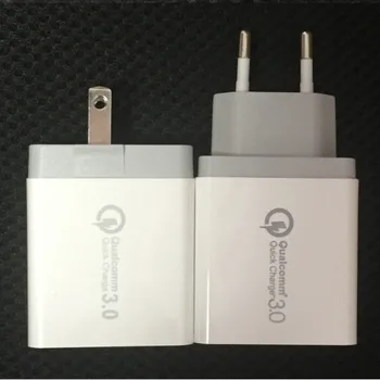 QUWIND QC3.0 Rapid Încărcător de Perete 3 USB 2.4 O Încărcare Rapidă Adaptor Încărcător Pentru Samsung HuaWei Androdi