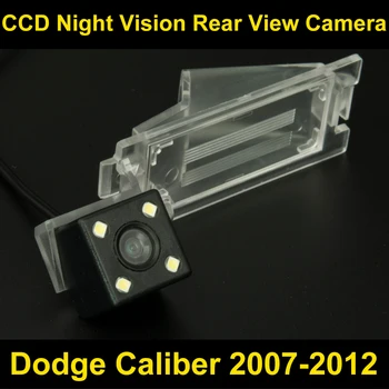 Rezistent la apa 0Lux/ 4 LED-uri din Spate vedere aparat de Fotografiat de Rezervă Inversă Parcare Camera pentru Dodge Caliber 2007 2008 2009 2010 2011 2012