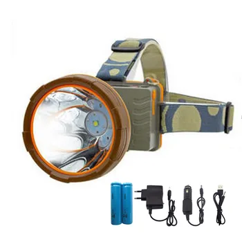 Rezistent la apa T6 led-uri Faruri 3 Modul de Far Lanterna de Cap Lampa de înaltă puternic frontale lampe 18650 baterie Pentru pescuit, Camping