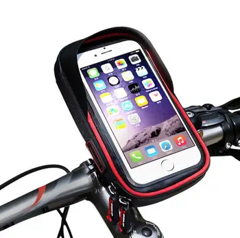 ROATA de Bicicletă Bicicletă Telefon Sac Ghidon Impermeabil TUP Touchscreen telefon Mobil Titularul Saci de MTB Cadru Husă de Ciclism Accesorii