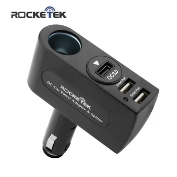 Rocketek inteligent IC Rapid QC USB 3.0 pentru telefon, auto Incarcator 1 Adaptor Priza Bricheta Auto Splitter auto-incarcator potrivit 2.0