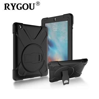 RYGOU Pentru Apple ipad air 2 Caz Spider Militare Grele rezistent la apa Praf/Șoc Dovada Tableta Caz pentru iPad aer 2 Eliberarea