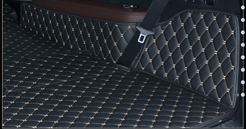 Saltele bune! Speciale portbagaj covorase pentru Mercedes-Benz GL 63 AMG X166 7seats 2016-2013 waterproof boot covoare pentru GL63,transport Gratuit