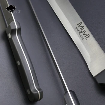 Set de cuțit de 3,5 5 8 inch Decojit Utilitate Sculptură Cutite de bucatarie 3 piese set Bucătar Japonez 3Cr14 de Gătit din Oțel Inoxidabil Instrument