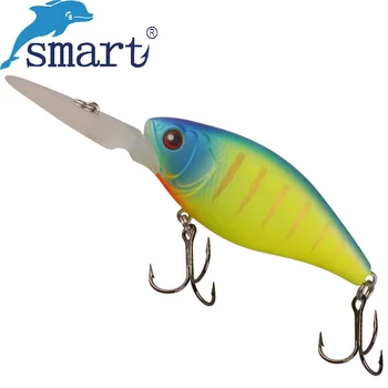 Smart Manivela de Pescuit Nada 70mm/19.6 g VMC Cârlig Greu Momeala Plutitoare 4m Isca Artificiale de Pescuit de Pescuit Momeli Leurre Souple