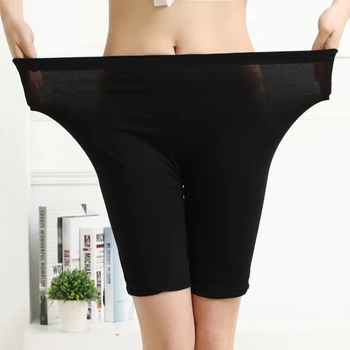 Stil de vară de Înaltă Calitate, de mare elastic Plus dimensiune 5XL Bomboane de Culoare Modal Genunchi-lungime pantaloni Scurți femei