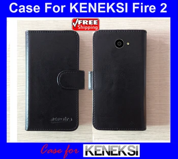 Stil nou!!! Flip din Piele de Caz pentru KENEKSI Foc 2 Caz Telefon Inteligent Portofel din Piele Acoperi Telefonul Sac de Urmărire