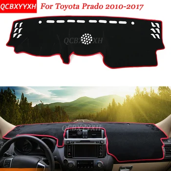 Styling Auto De Bord Evita Lumina Pad Poliester Pentru Toyota Prado 2010-2017 Instrument Platforma Birou Capacul De Protecție Mats