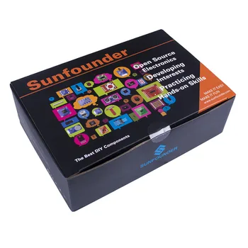 SunFounder Super Starter Kit De Învățare V3.0 pentru Raspberry Pi 3, 2 Model B & 1 Model B+, Inclusiv 123-Pagina Instrucțiuni de Carte