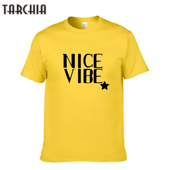 TARCHIA T Shirt Mens Brand Boy Tricou Rock Hip-Hop Maneca Scurta FRUMOS VIBE Print T-shirt Îmbrăcăminte de sex Feminin Tee Camasa pentru Barbati