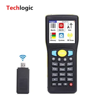 Techlogic E0589 Mini Wireless de coduri de Bare Scanner Portabil Scanner de coduri de Bare Portabile Terminal PDA Inventar Cititor de coduri de Bare
