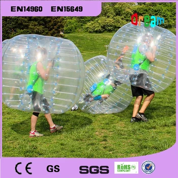 Transport gratuit 1,2 m 0,8 mm TPU Gonflabila cu Bule Minge de Fotbal Pentru Copii Bubble Fotbal Zorb Minge Gonflabile Bumper Ball