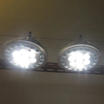 Transport gratuit 10buc/lot 14W Spoturi G53 ES111 QR111 AR111 lampă cu LED-uri AC 85-265V pentru Decoratiuni Interioare de Iluminat Lampa