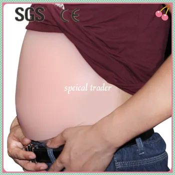 Transport gratuit ,8~9 luni 2500g artificiale burtica fals silicon burta sarcinii stomac pentru femei și actori