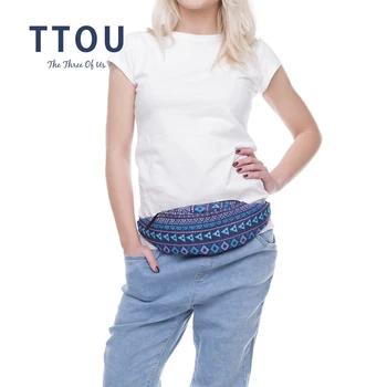 TTOU Vânzări la Cald Plin Drăguț, plin de culoare de Imprimare Talie Pack 3d de Imprimare de Moda de Talie Sac Femei borsete Curea Pungă de Vagabond Pachete de Talie