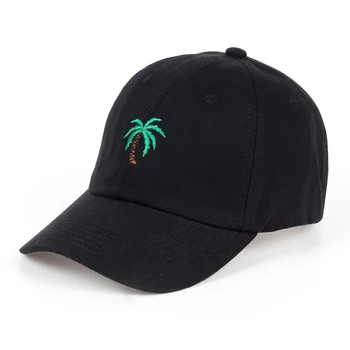 TUNICA Noua bumbac neutru șapcă de baseball de moda bărbați și femei copac de nucă de cocos broderie de culoare solidă hip hop pălărie sport palarie de soare