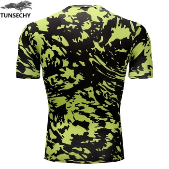 TUNSECHY Europa, America de Brand de Moda Bărbați/Femei mâneci scurte T-shirt de Imprimare 3D Schelet Cranii T-shirt Vara Topuri Tricouri
