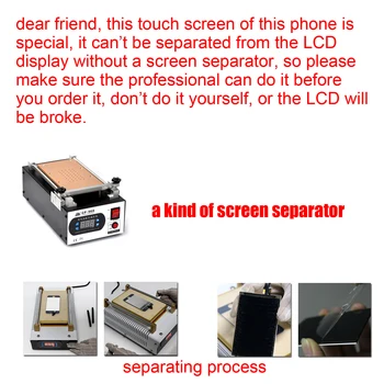 UMI Touch Digitizer Touch Screen Garanție de Originale Panou de Sticlă, Ecran Tactil Digitizer Pentru Touch X Telefon+ instrumente + Adeziv