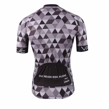 VAGGESPORT respirabil colorant sublimat ciclism îmbrăcăminte/classic pro tour strâns ciclism top/gri mountain bike pro t-shirt