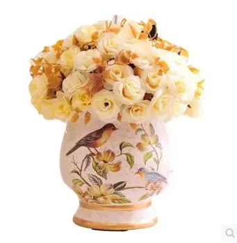 Vaza ceramica, creative acasă decorative arte și meserii, de Crăciun și de sala de nunta decor produse
