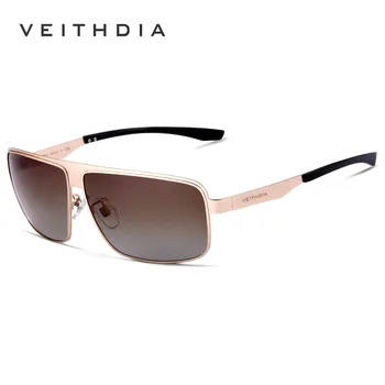 VEITHDIA Barbati ochelari de Soare Lentile Polarizate de Brand Designer de sex Masculin Ochelari de Soare Accesorii de Epocă Pentru Bărbați gafas oculos de sol 2492