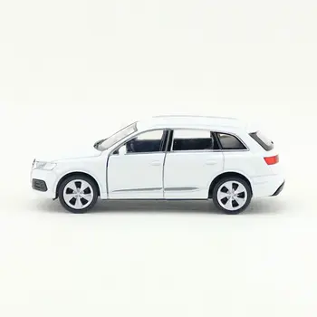 Welly Metal turnat sub presiune Model/1:36 Scară/Audi Q7 SUV Mașină de Jucărie/Trage Înapoi Colecție de Învățământ/pentru copii cadou sau pentru colectie