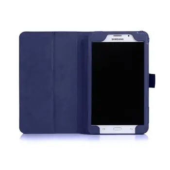 XSKEMP de Lux Magnetic Flip din Piele de Caz Pentru Samsung GALAXY Tab 7.0 J T285 Smart Trezi Tableta se Acoperă Cu Sticlă Călită Film