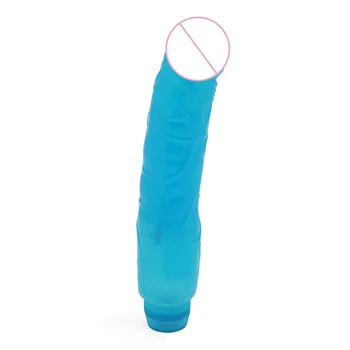 YAFEI Multispeed Realist Penis artificial Vibratoare punctul G Cristale de Jeleu Penis artificial jucarii Sexuale pentru Femei de sex Masculin penisului jucării Erotice pentru Adulti sex produs