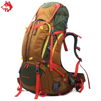 Yiwu 80L nou în aer liber, camping, drumeții sport care pleacă sac profesionale grele alpinism sac impermeabil drumeții rucsac