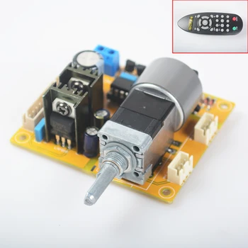 YJHIFI L9110H LCD Volumul Dispaly Motor Potențiometru Controler de la Distanță 2.0 Canal Pre-Amp Bord Amplificator de Audio DIY