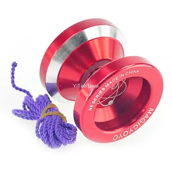 Yoyo Mingea Roșie De Moda Magic YoYo N8 Îndrăznesc Să Facă Din Aliaj De Aluminiu Profesionale Yo-Yo Jucărie