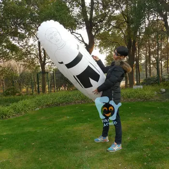 Înalt de 1,8 m Gonflabile de Formare de Fotbal Manechin de Fotbal Dummy Portar Pahar